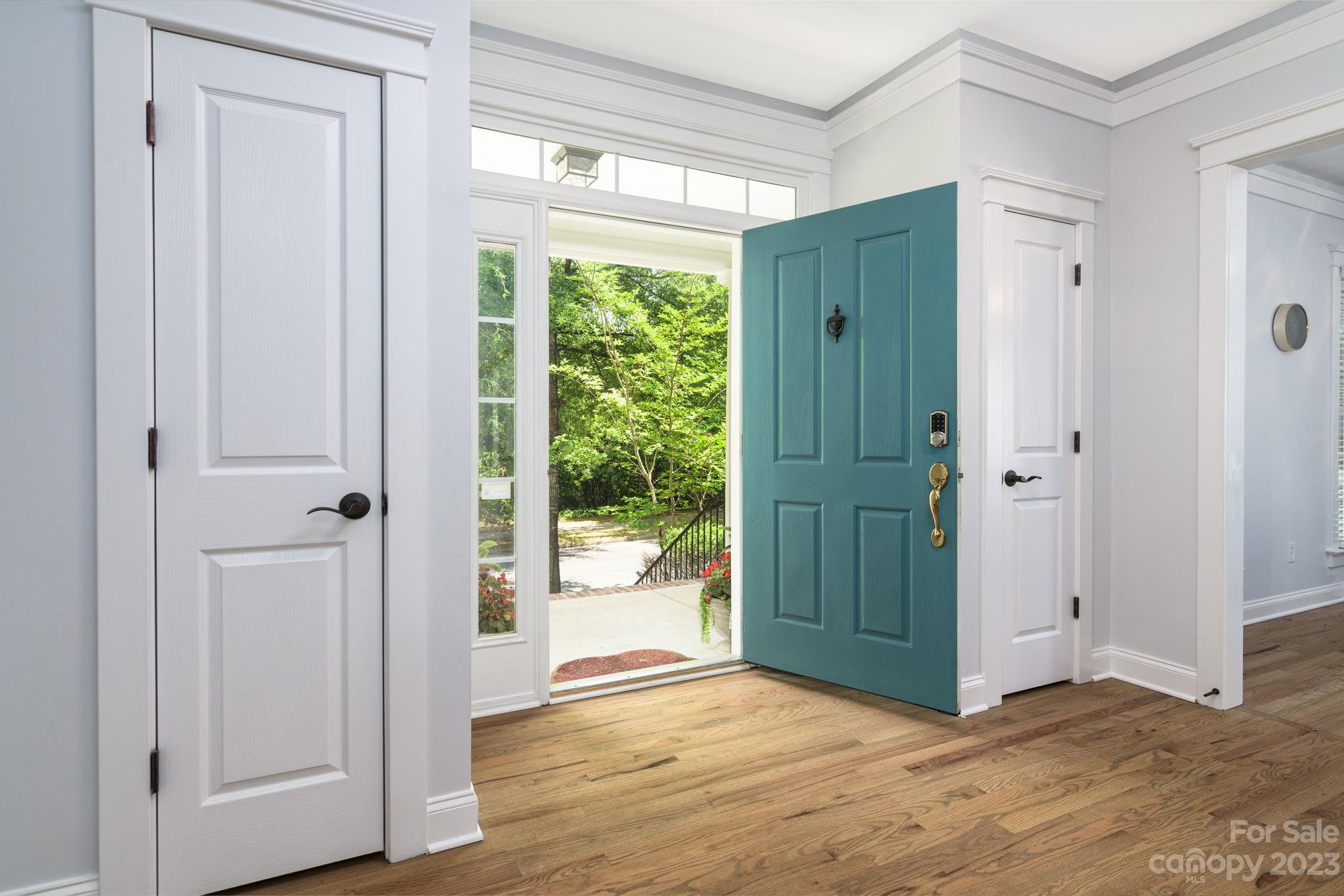 882 Promenade Walk Fort Mill, SC 29708 - Photo 4 of 48 a view of an entryway with wooden floor