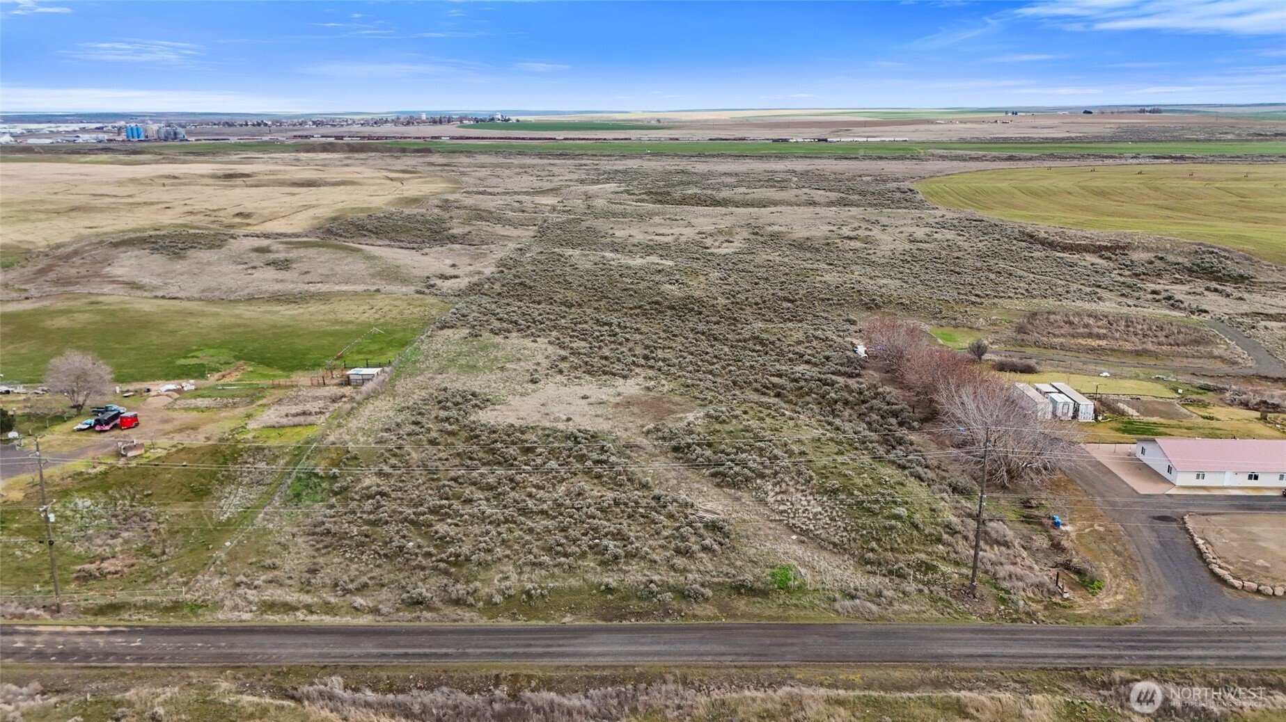 a view of an ocean and beach