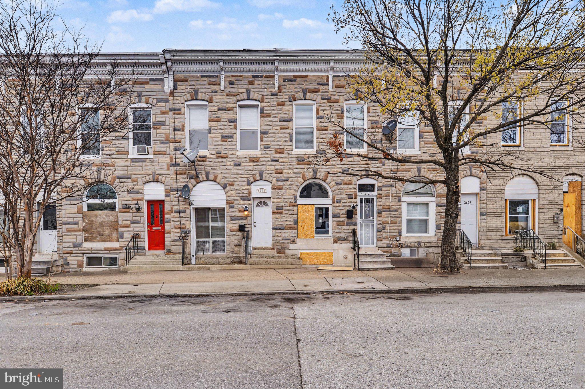 3418 East Baltimore Street Baltimore, MD 21224 - Photo 2 of 40 front view of a building
