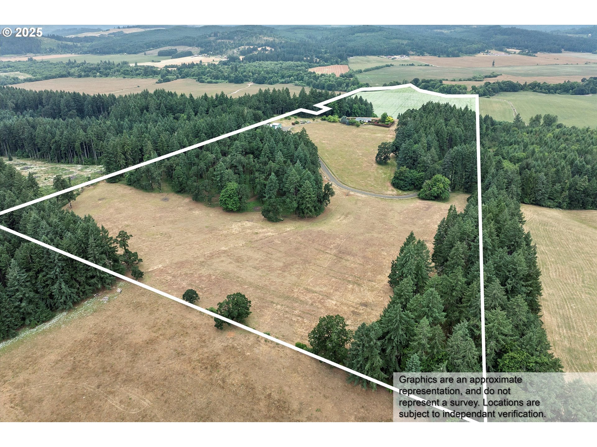 7340-7350 Smith Road Monmouth, OR 97361 - Photo 2 of 40 a view of a city from a balcony