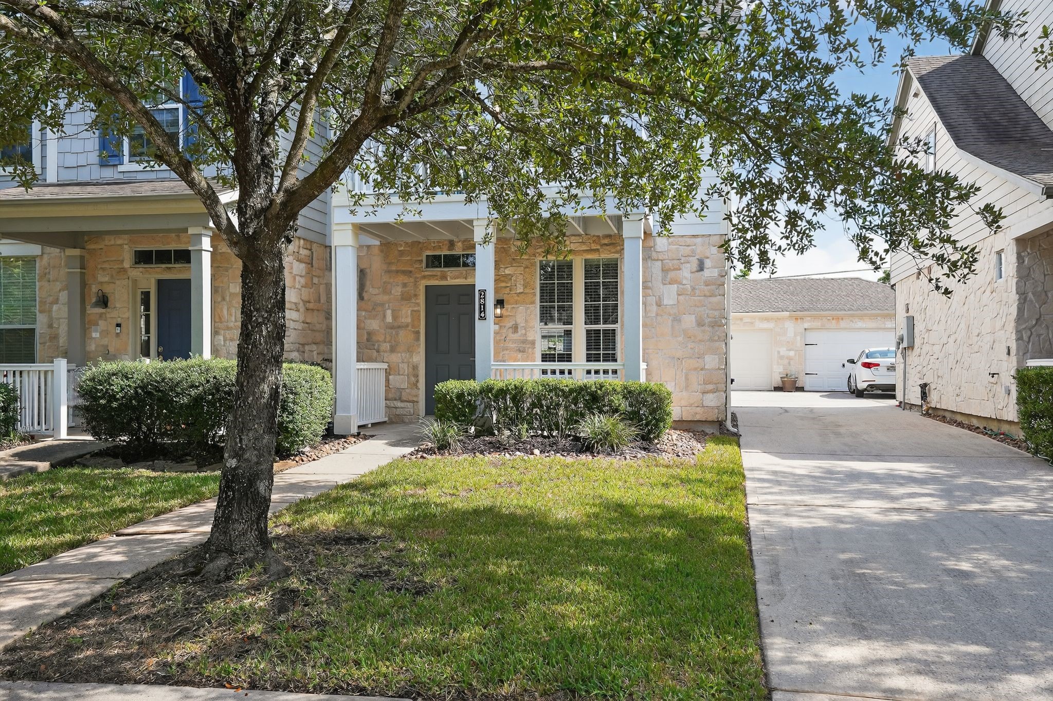 2814 Legends Crest Drive Spring, TX 77386 - Photo 2 of 34 a front view of a house with a yard
