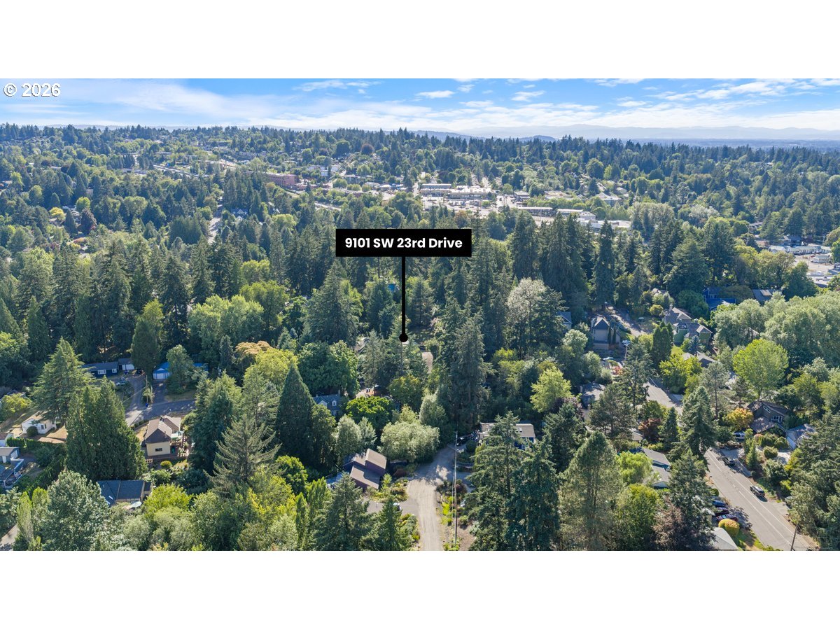 9101 Southwest 23rd Drive Portland, OR 97219 - Photo 48 of 48 Drone View/UAV