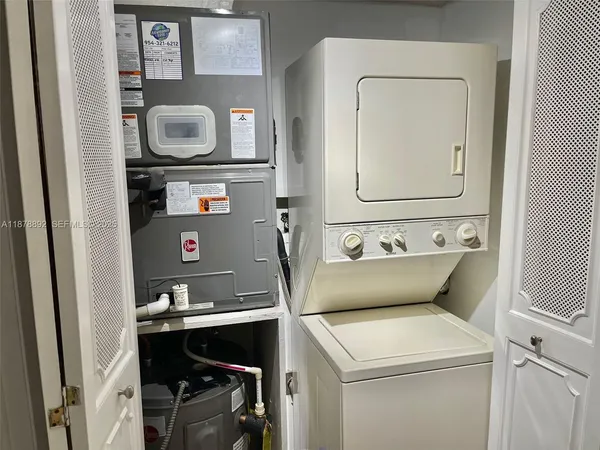 a view of washer and dryer