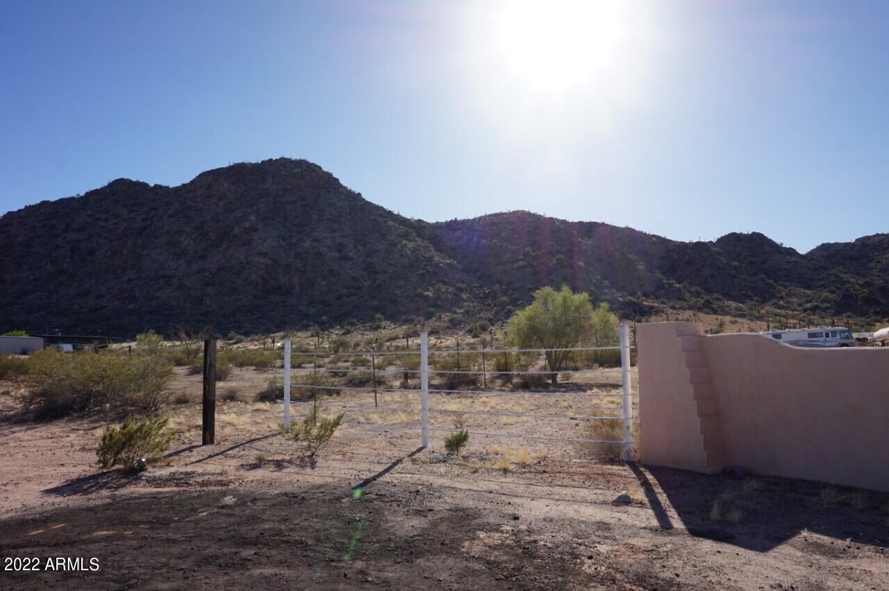 VIEW behind property