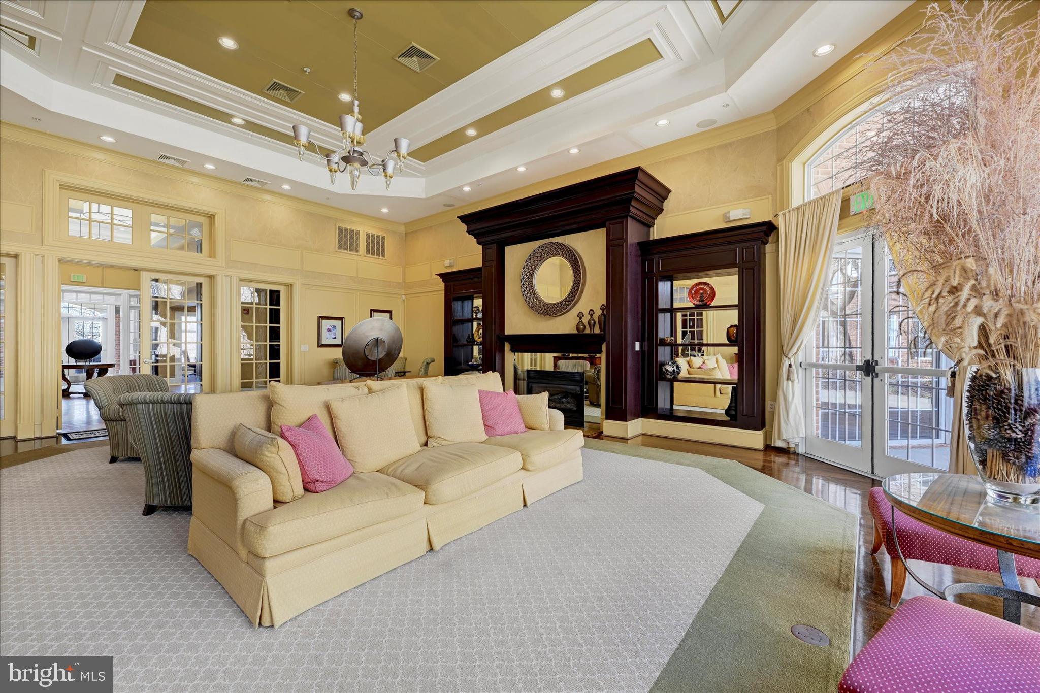 400 Symphony Circle, Unit 414 Hunt Valley, MD 21030 - Photo 26 of 29 a living room with furniture and a large window