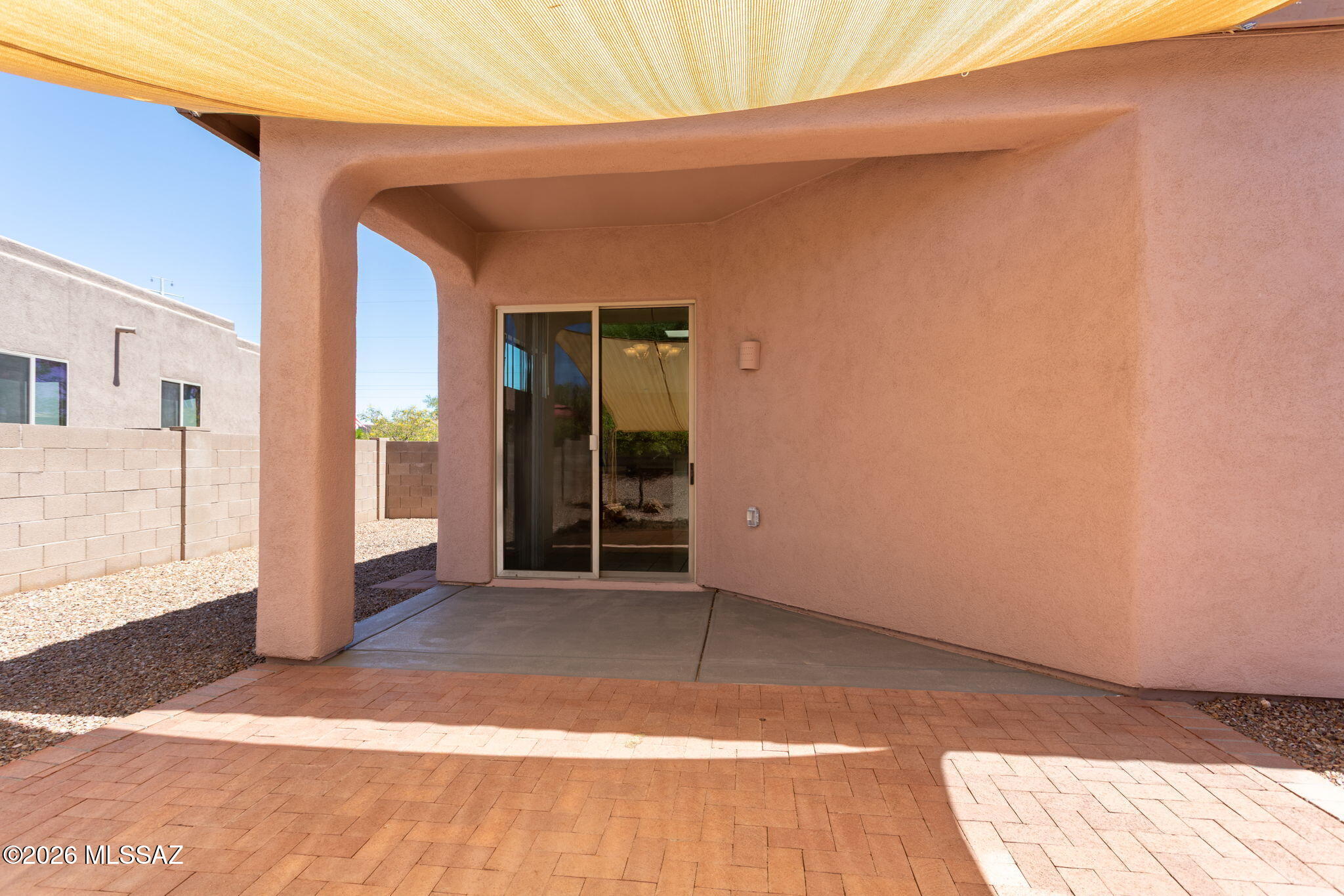 7503 West Sweet River Road Tucson, AZ 85743 - Photo 37 of 41 Covered Patio off the Kitchen Area.
