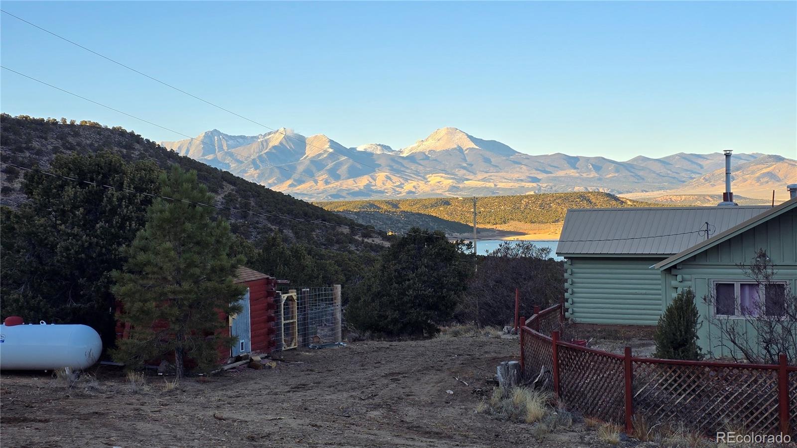 411 Gruenberg Road Fort Garland, CO 81133 - Photo 40 of 41 a view of a terrace with a yard
