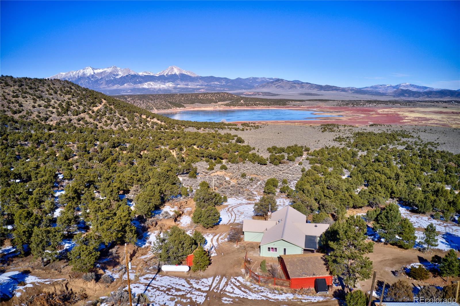 411 Gruenberg Road Fort Garland, CO 81133 - Photo 5 of 41 a view of city and mountain