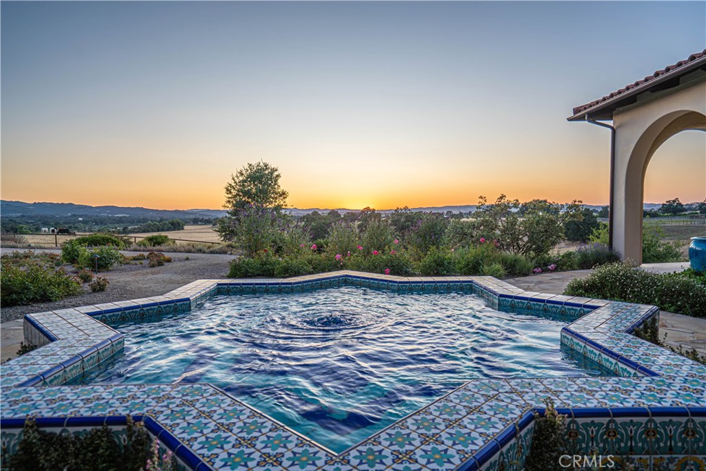 3030 Templeton Road Templeton, CA 93465 - Photo 73 of 75 A gorgeous Moorish fountain that enchants at every time of day and lighting.