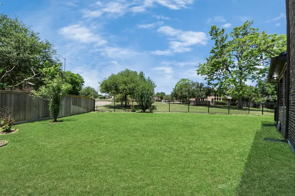 a view of a garden