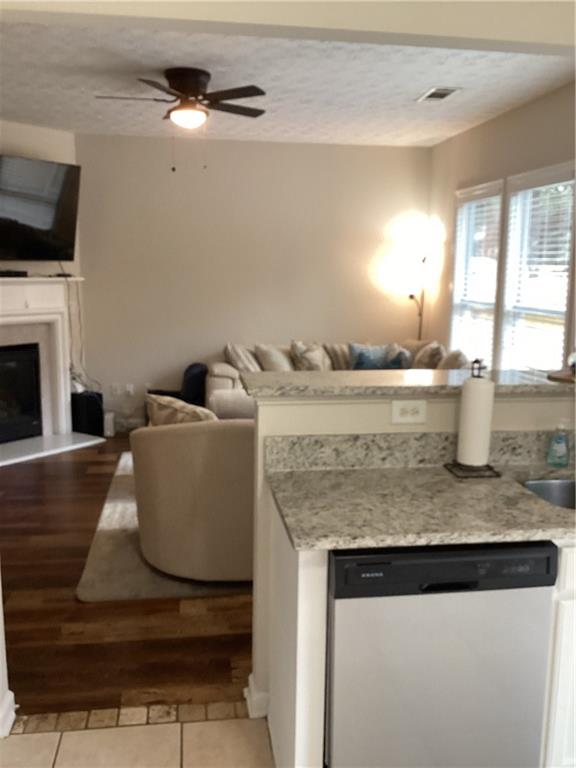 2546 Tullamore Circle Snellville, GA 30039 - Photo 15 of 35 a view of living room and fireplace