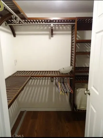 a view of walk in closet
