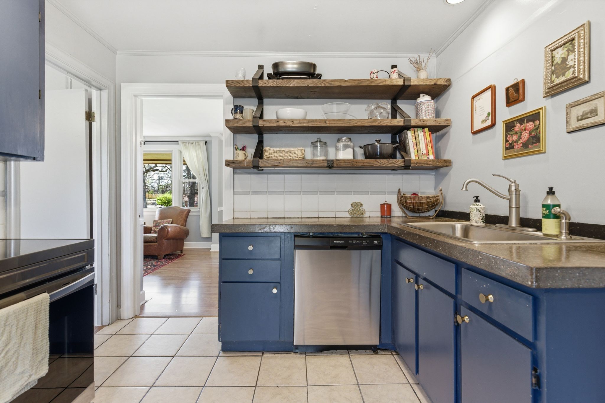 3938 East Ridge Drive Nashville, TN 37211 - Photo 13 of 32 a kitchen with a sink and cabinets