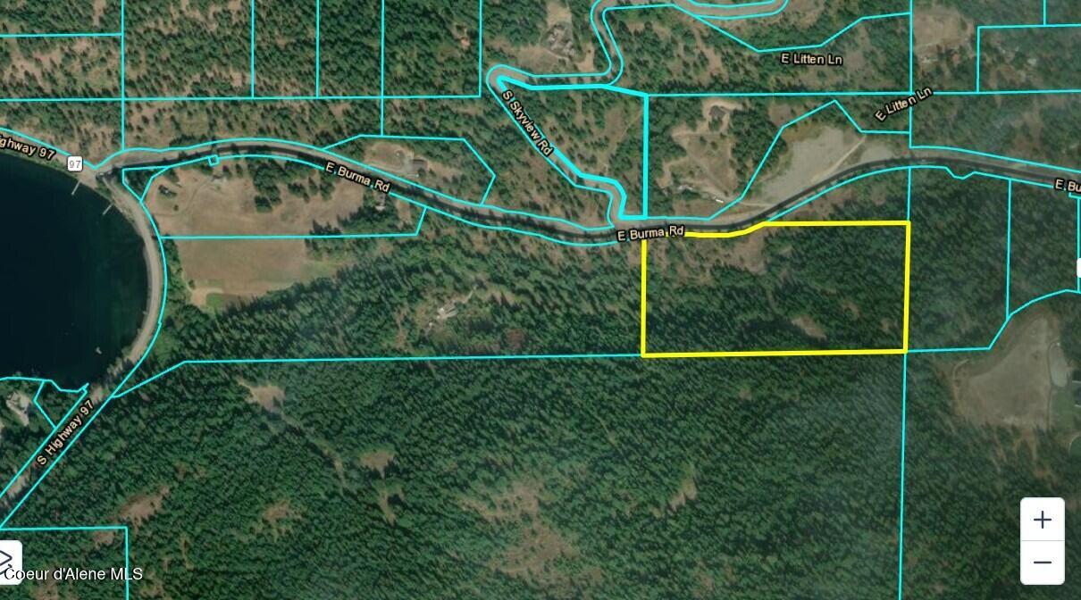 Nka East Burma Road Harrison, ID 83833 - Photo 44 of 51 Aerial w/ Approx Property Lines
