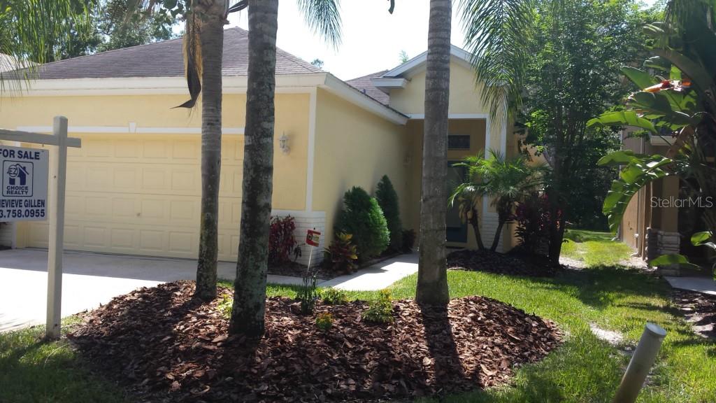 5821 Tanagerside Road Lithia, FL 33547 - Photo 1 of 1 a view of a backyard with plants