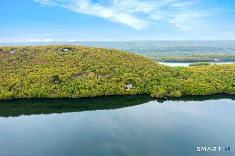 a view of an ocean and beach