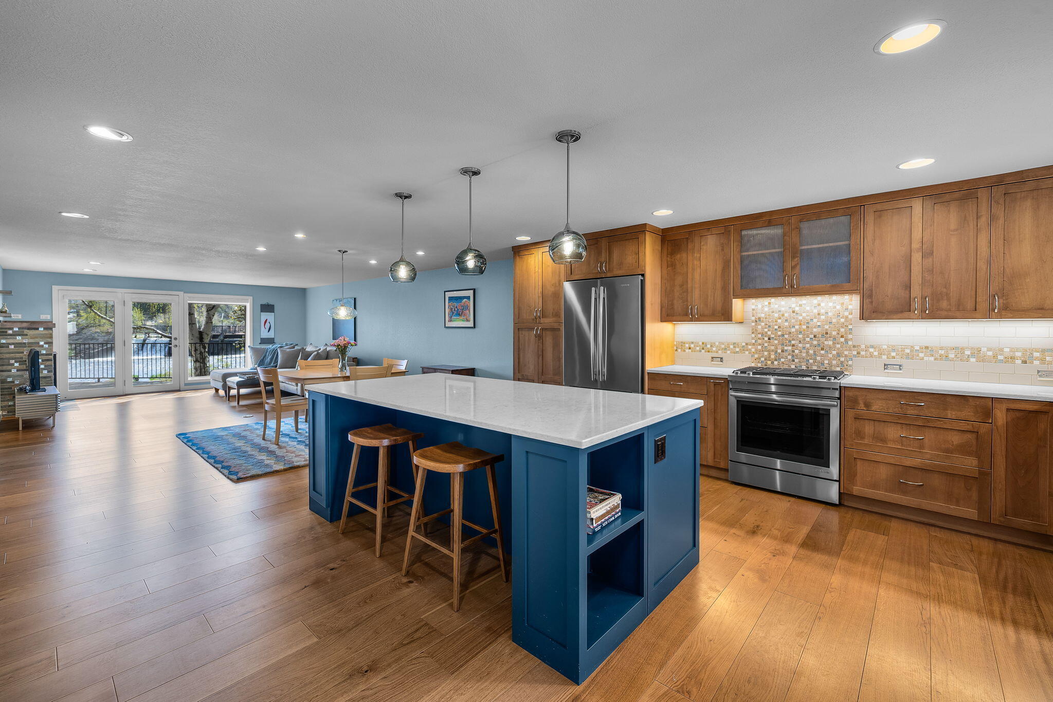 1414 Northwest Awbrey Road, Unit A Bend, OR 97703 - Photo 5 of 35 Remodeled kitchen