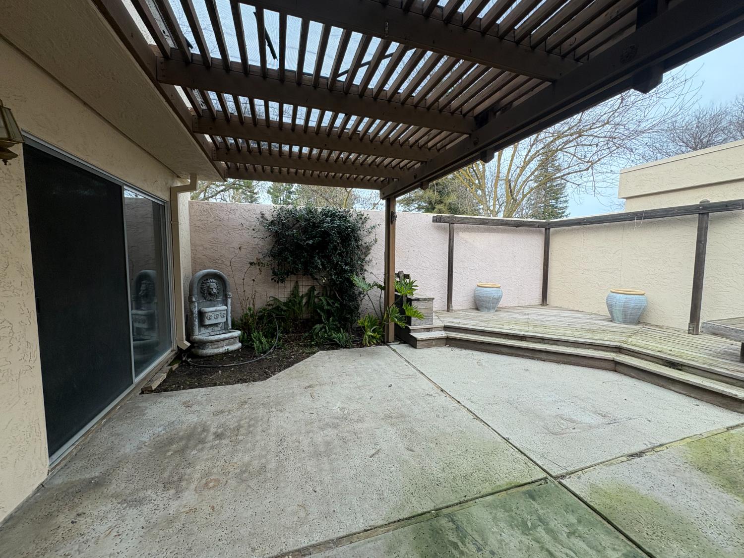 1829 Oak Leaf Drive Modesto, CA 95354 - Photo 29 of 31 a view of a porch with furniture and floor to ceiling window