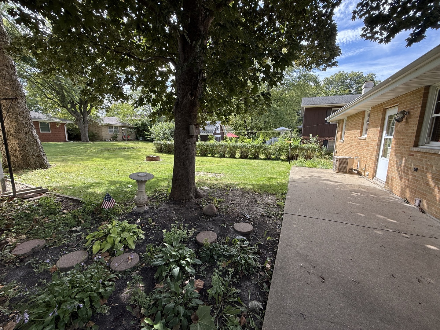 1029 West 4th Street Spring Valley, IL 61362 - Photo 7 of 27 a view of a yard with plants and a tree
