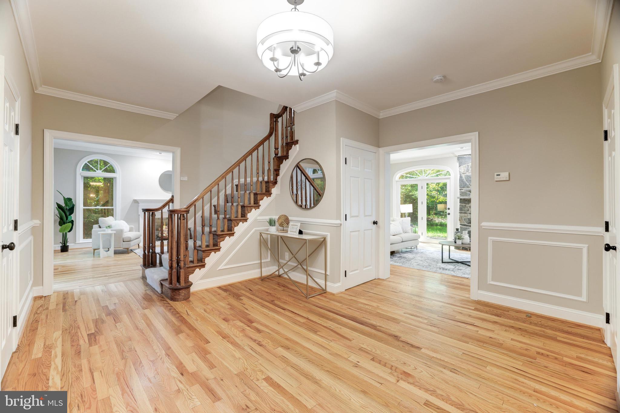 Large Foyer w/ access to all sections of the home
