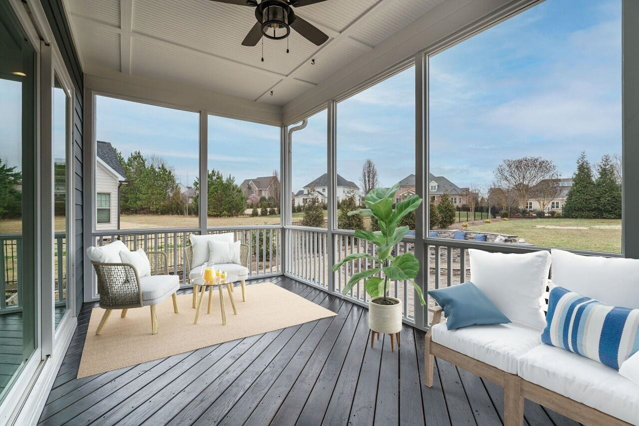 1721 Banks View Drive Raleigh, NC 27603 - Photo 33 of 68 Screened Porch