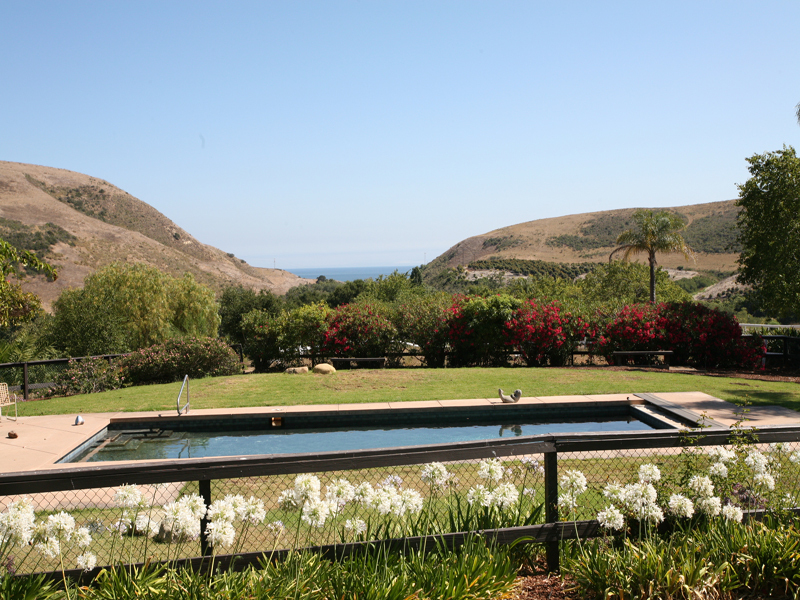 575 Refugio Road Goleta, CA 93117 - Photo 3 of 6 a view of swimming pool from a yard