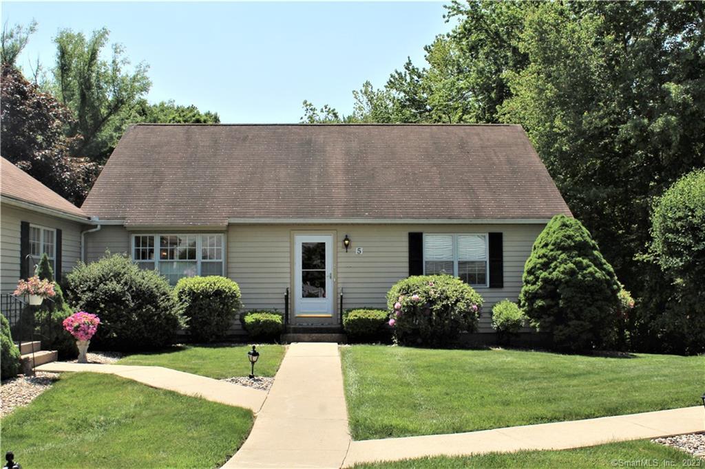 5 Curry Cross Court Suffield, CT 06078 - Photo 1 of 1 Fabulous updated condo where you can enjoy one floor living AND peaceful surroundings!