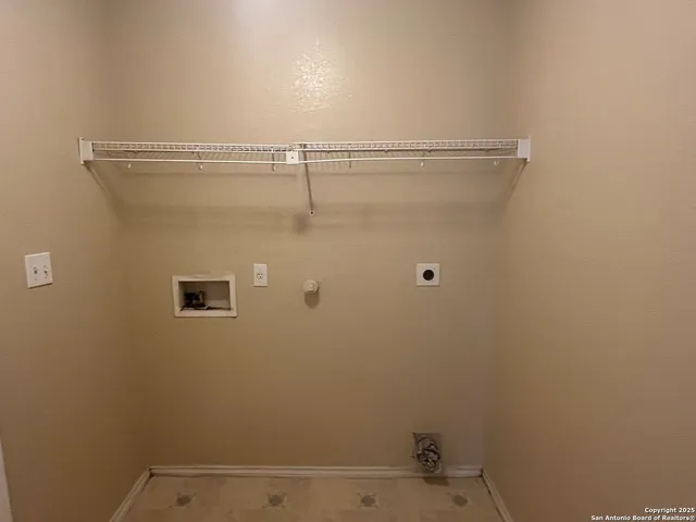 a view of a small space