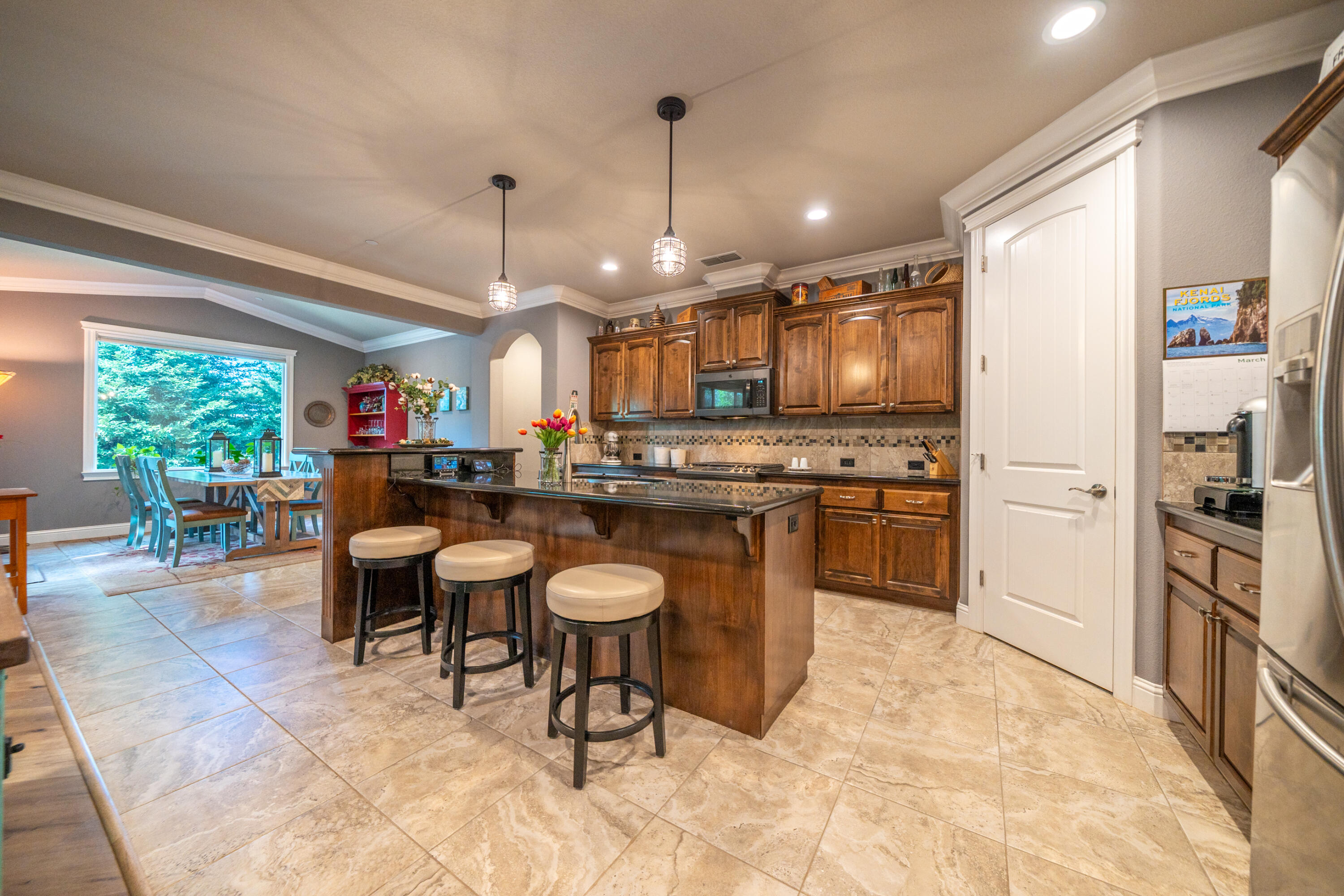3415 Hotlam Road Redding, CA 96002 - Photo 13 of 63 Kitchen to dining room