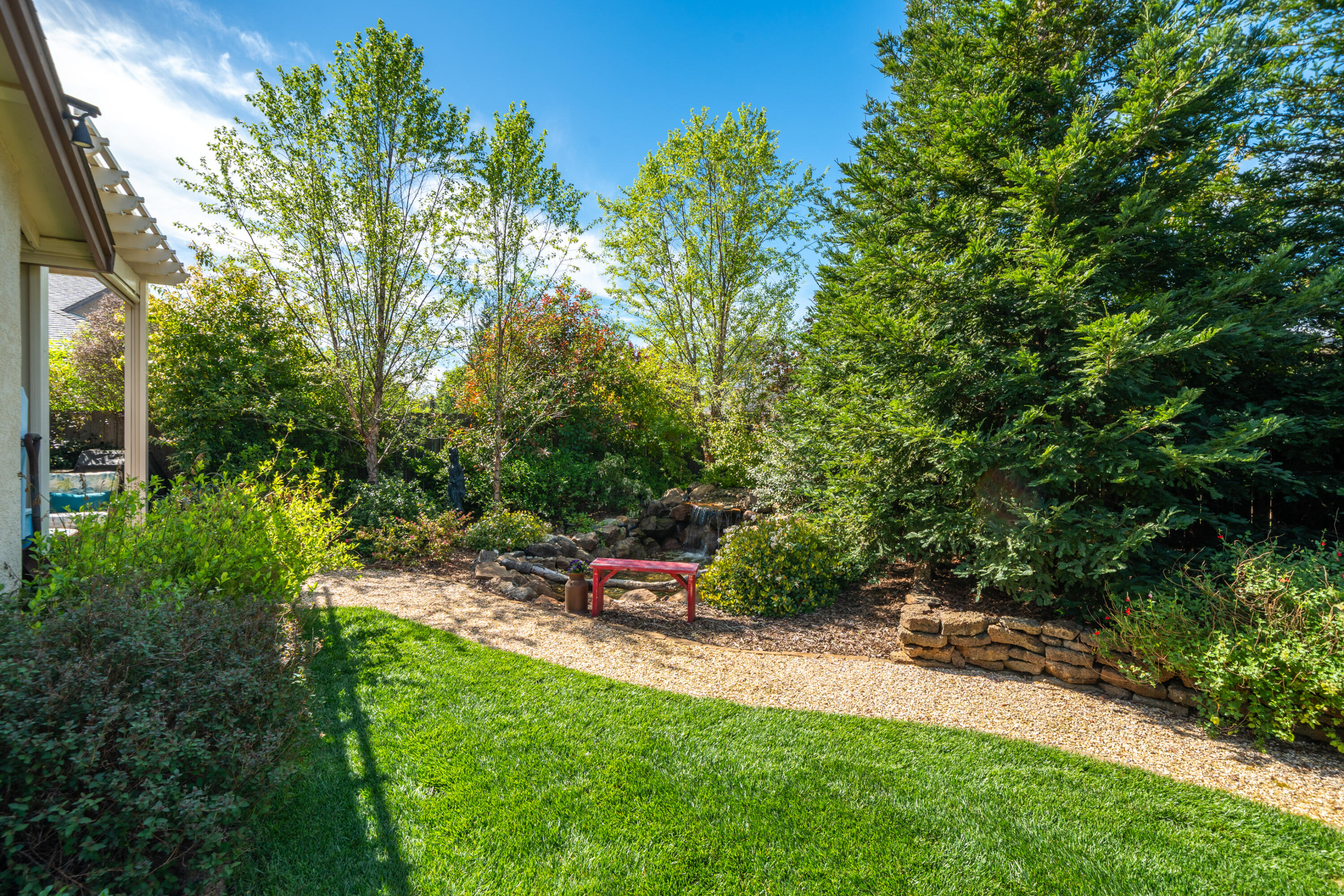 3415 Hotlam Road Redding, CA 96002 - Photo 49 of 63 Backyard with pond