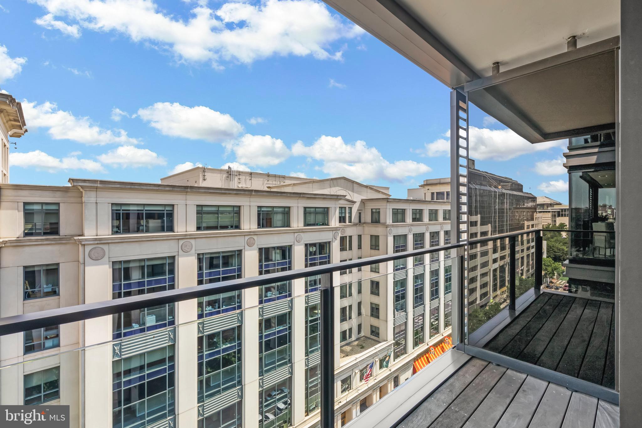 920 I Street Northwest, Unit 1009 Washington, DC 20001 - Photo 34 of 75 a view of city from a balcony