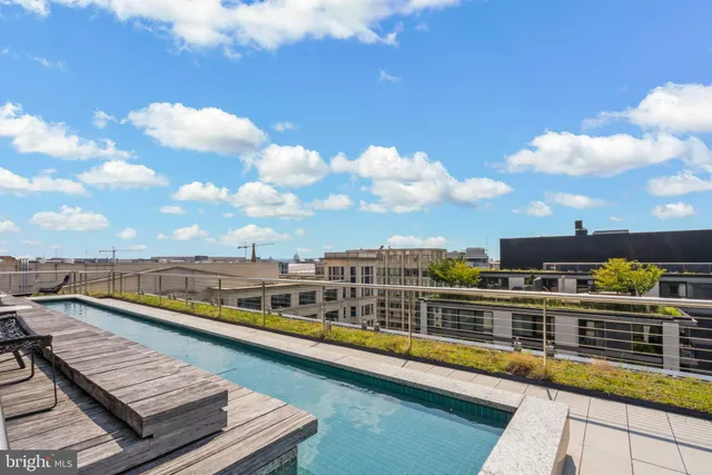 a front view of a building