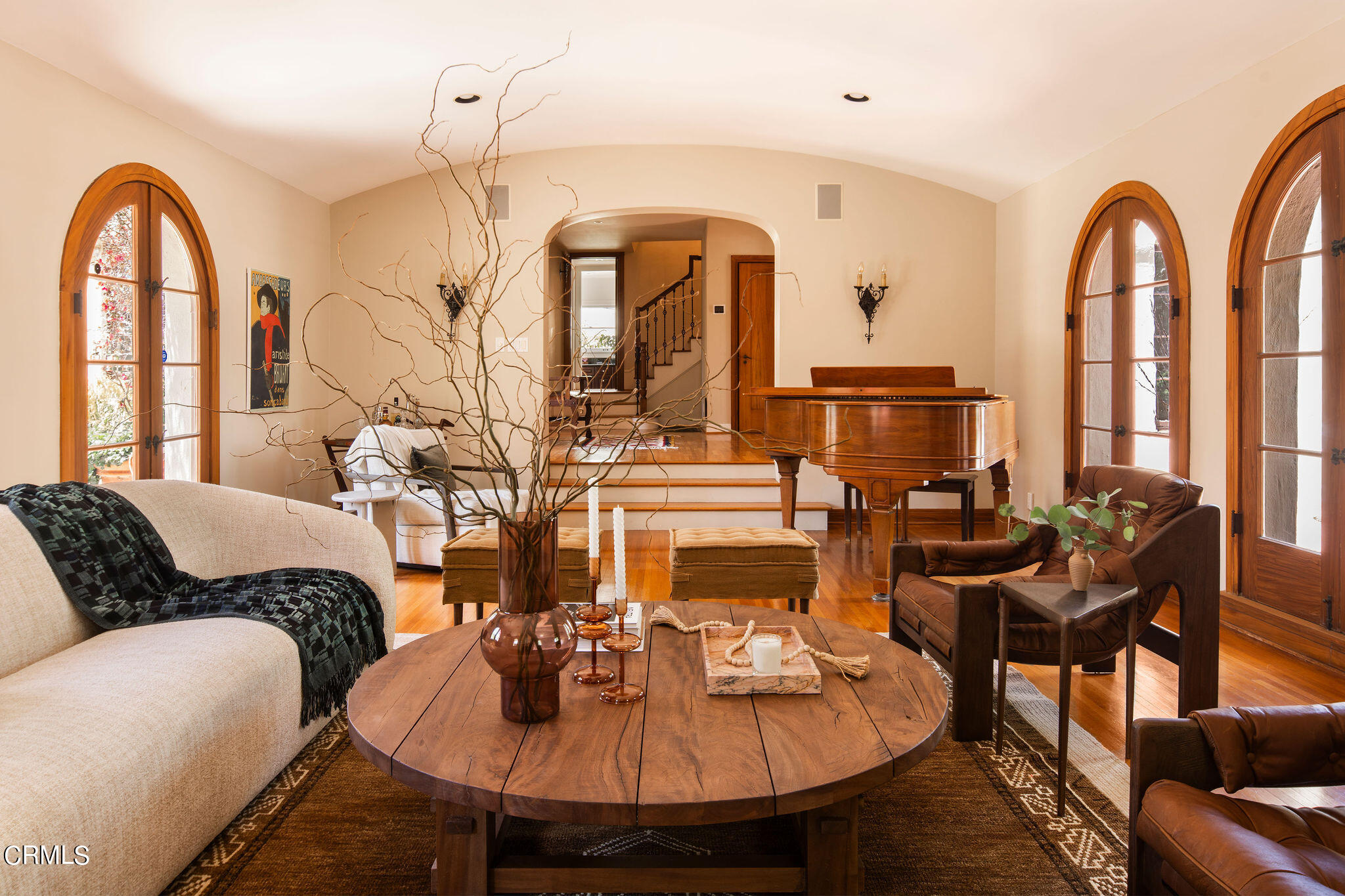 1211 Cortez Drive Glendale, CA 91207 - Photo 11 of 51 a living room with fireplace furniture and a large window