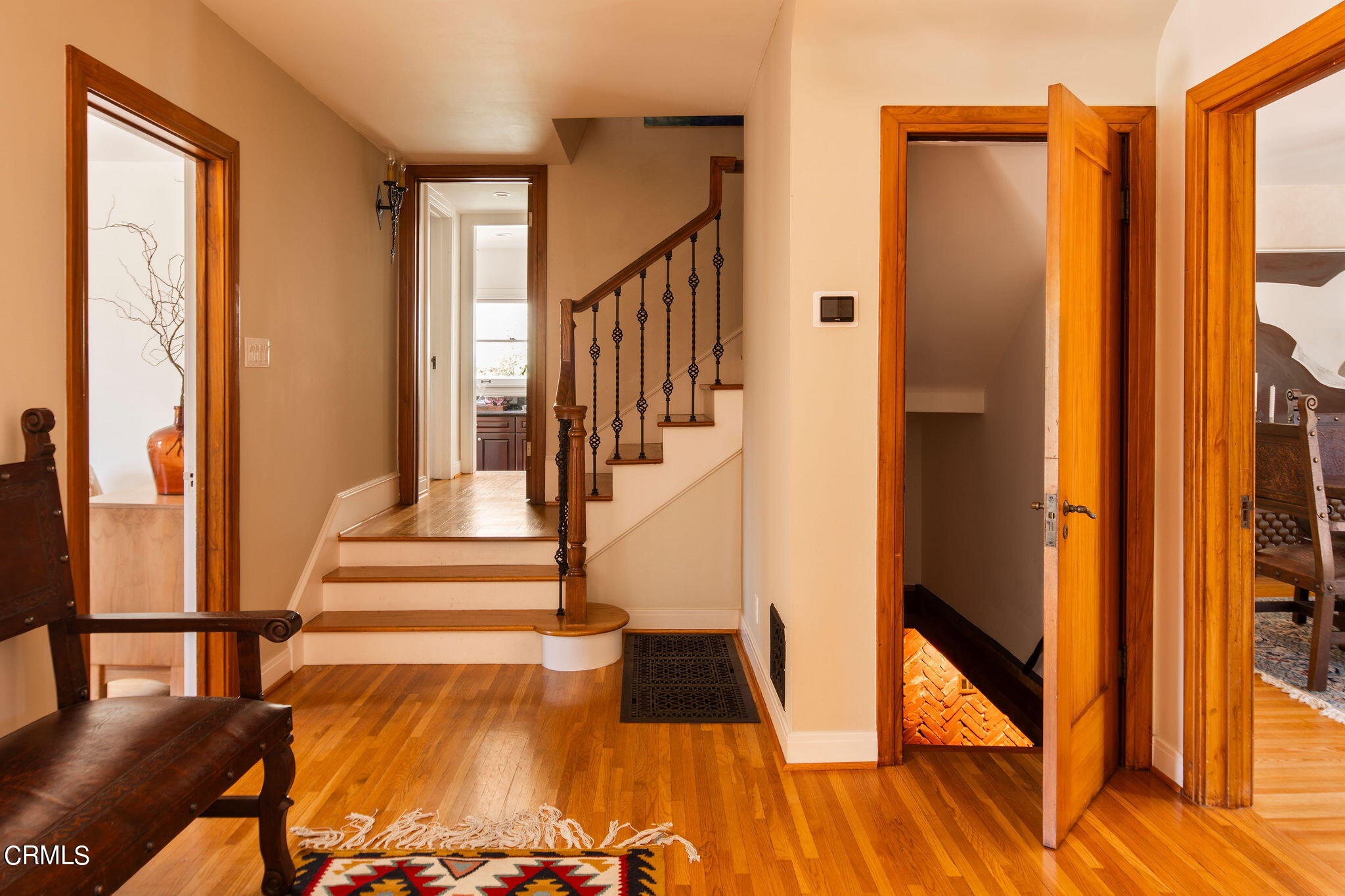 1211 Cortez Drive Glendale, CA 91207 - Photo 12 of 51 a view of entryway with wooden floor and stairs