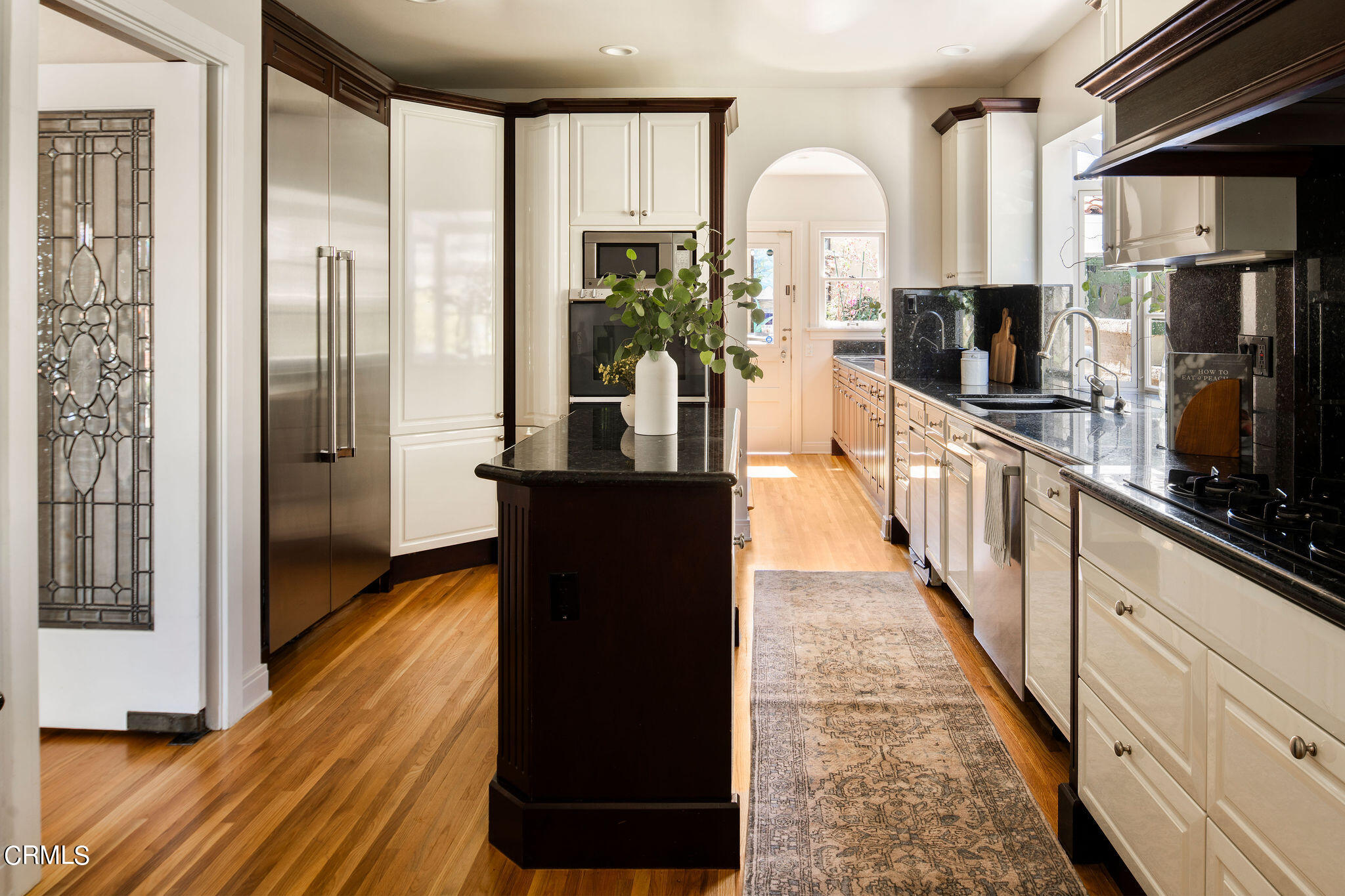 1211 Cortez Drive Glendale, CA 91207 - Photo 17 of 51 a kitchen with stainless steel appliances granite countertop a refrigerator a sink and a stove
