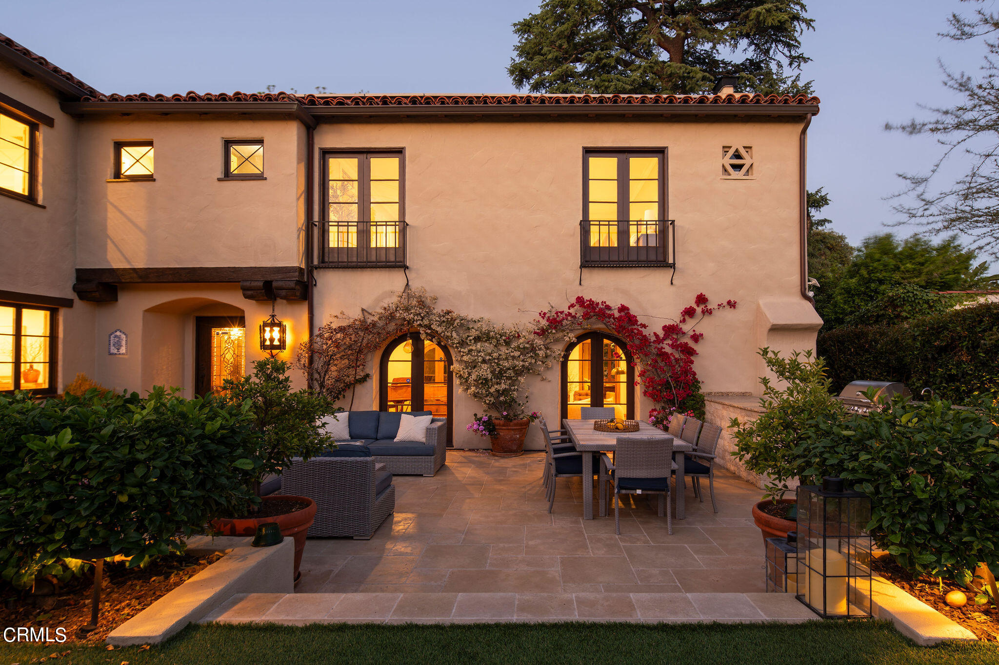 1211 Cortez Drive Glendale, CA 91207 - Photo 48 of 51 an aerial view of a house with a swimming pool table and chairs