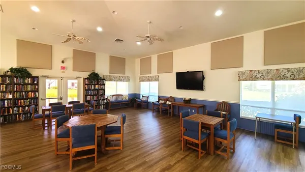 a room with gym equipment