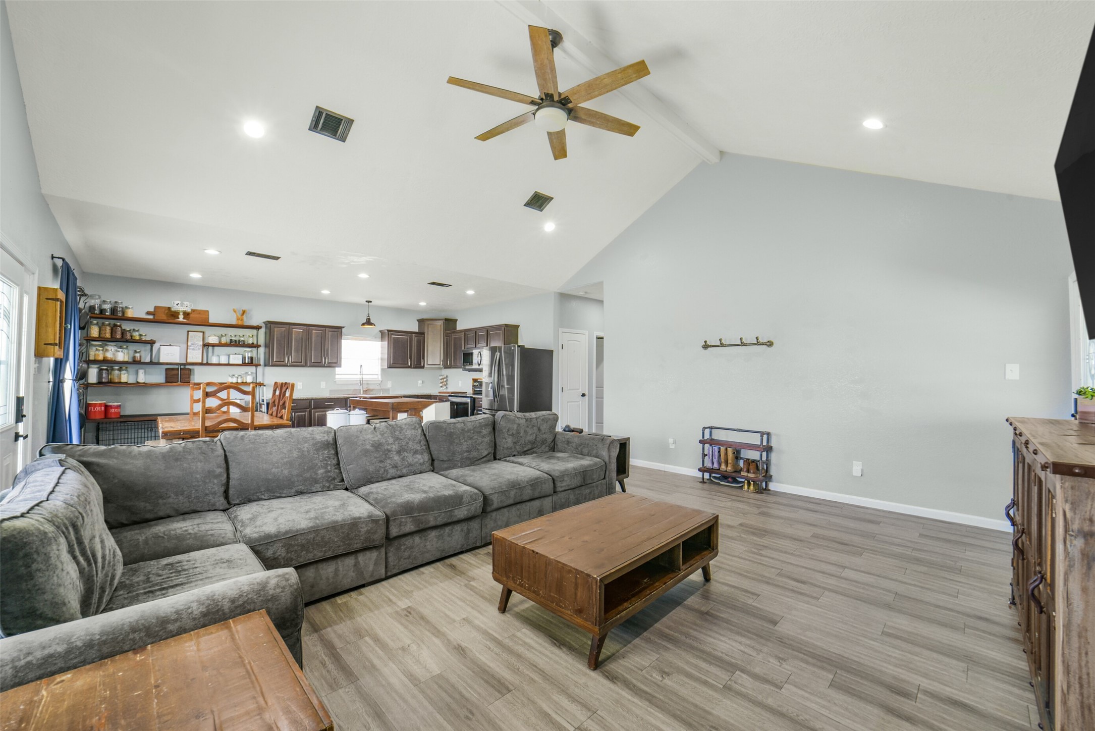 11301 South FM 441 Road El Campo, TX 77437 - Photo 14 of 43 Another view of the spacious open-concept living area.