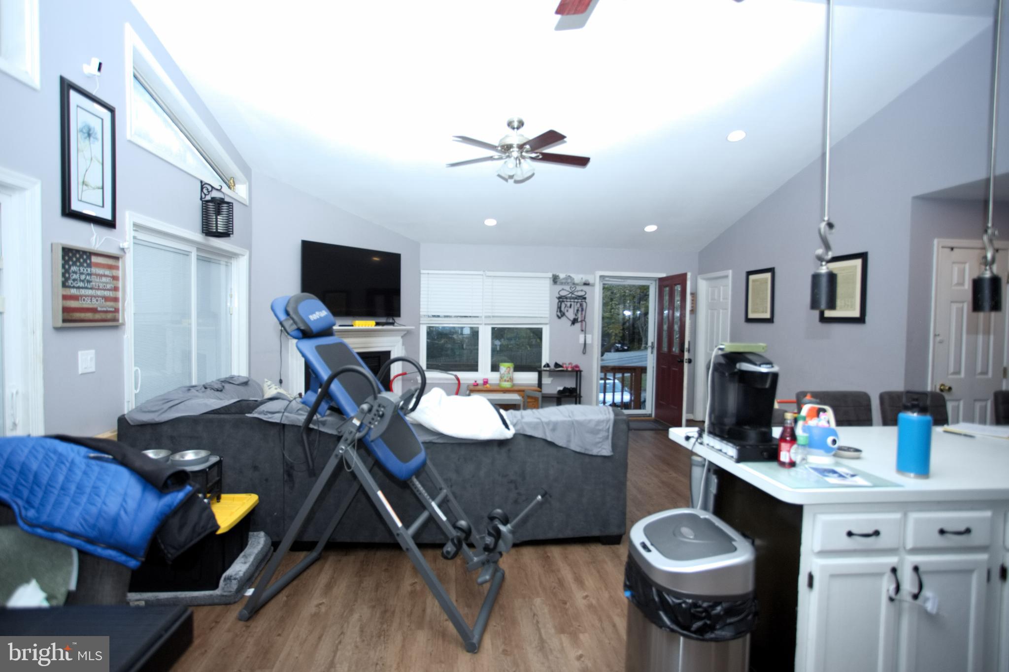 542 Chisholm Trail Lusby, MD 20657 - Photo 4 of 29 a living room with furniture and flat screen tv