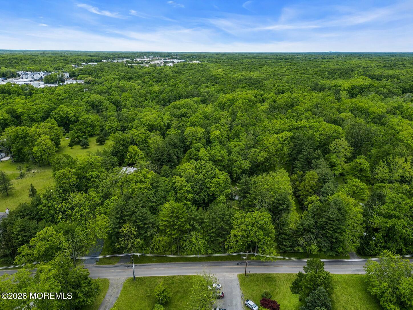 269 Alexander Avenue Howell, NJ 07731 - Photo 43 of 43 an aerial view of residential houses with outdoor space and trees in the background