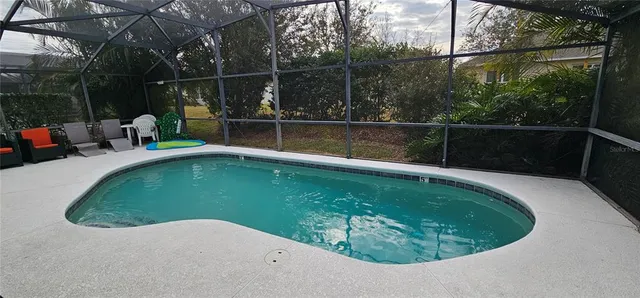 a view of balcony with couch