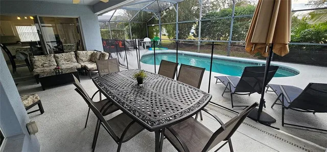 a view of balcony and patio