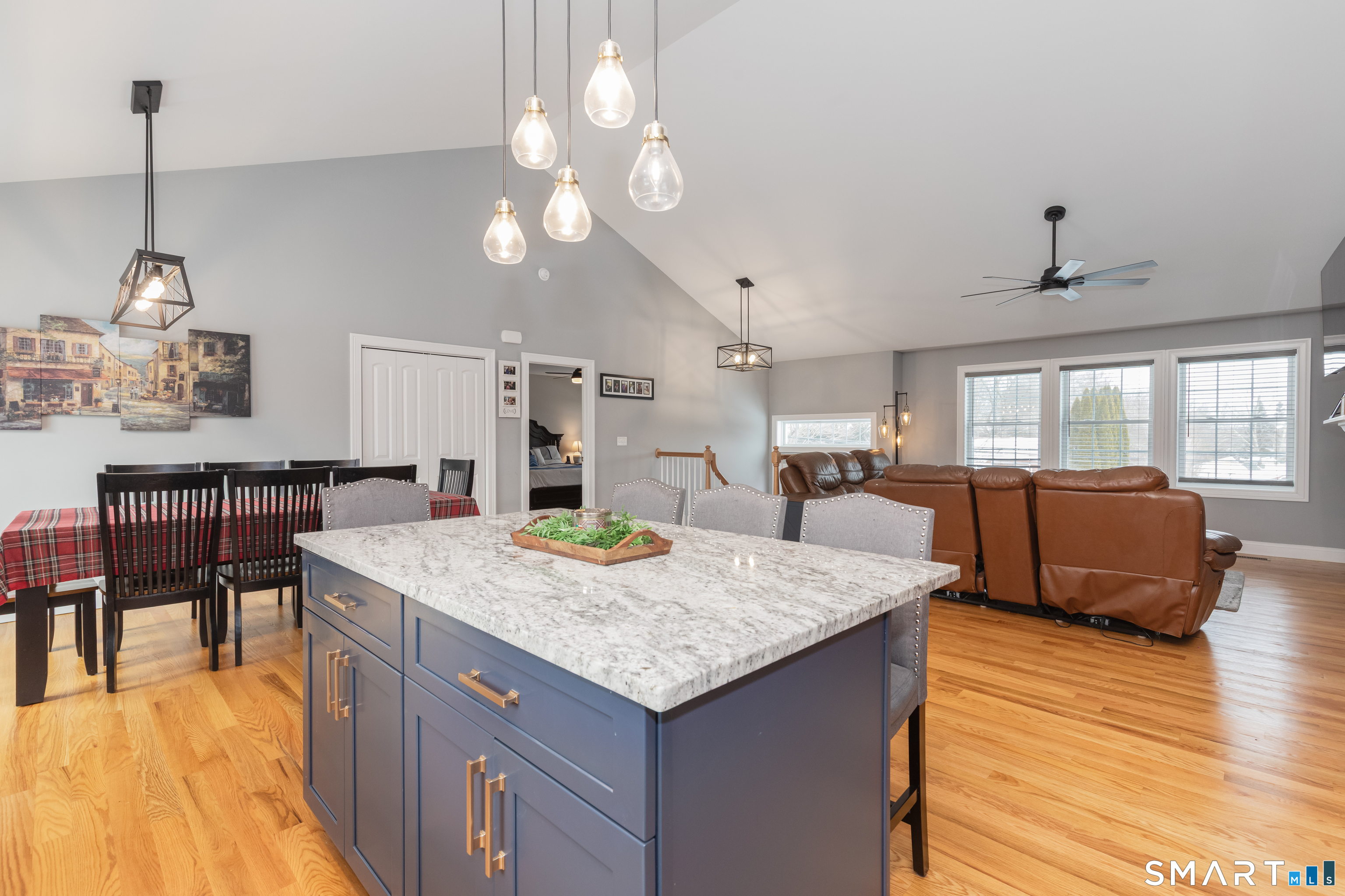 23 North Street Wolcott, CT 06716 - Photo 5 of 30 a kitchen with sink and view of living room