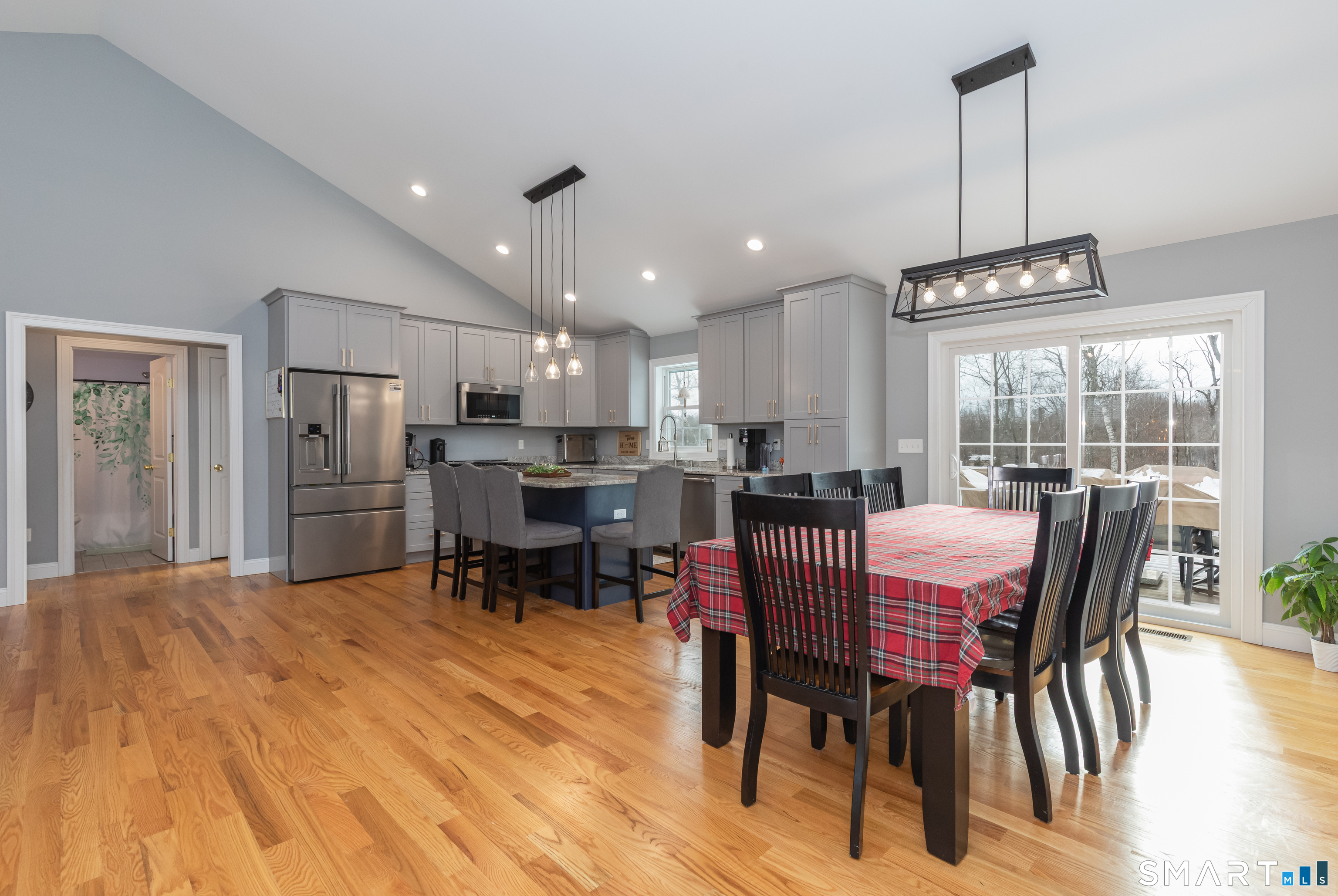 23 North Street Wolcott, CT 06716 - Photo 10 of 30 a view of a dining room with furniture window and wooden floor