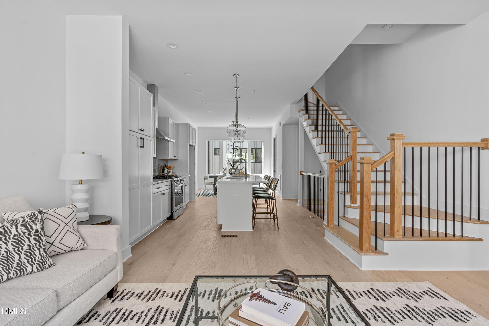 2004 Moody Durham, NC 27701 - Photo 14 of 43 a living room with furniture and a wooden floor