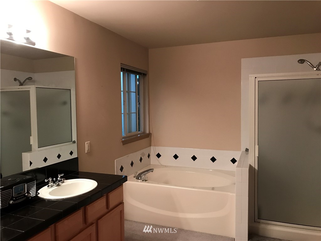 2226 Southeast 2nd Place Renton, WA 98056 - Photo 11 of 20 a bathroom with a sink and a mirror