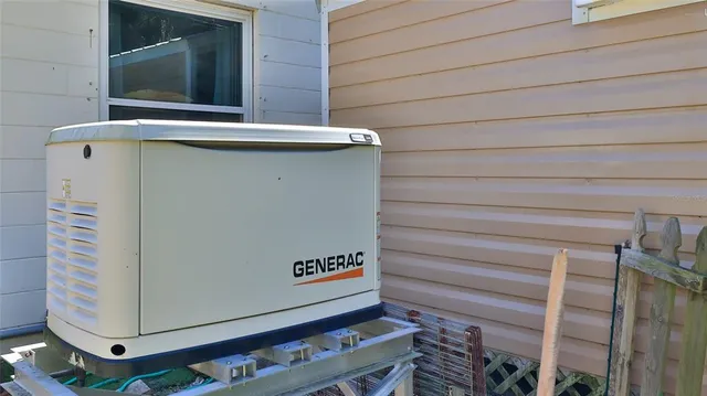 a front view of house with a garden