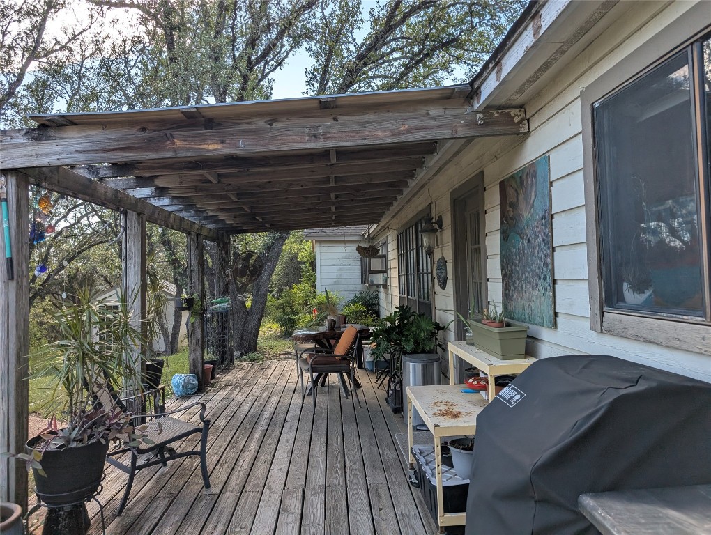 13603 Overland Pass Bee Cave, TX 78738 - Photo 26 of 30 a view of porch with seating space