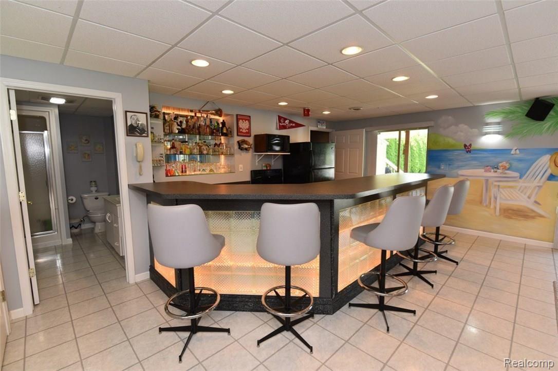 3881 Kossuth Road Lake Orion, MI 48360 - Photo 46 of 47 Full Wet Bar in Basement