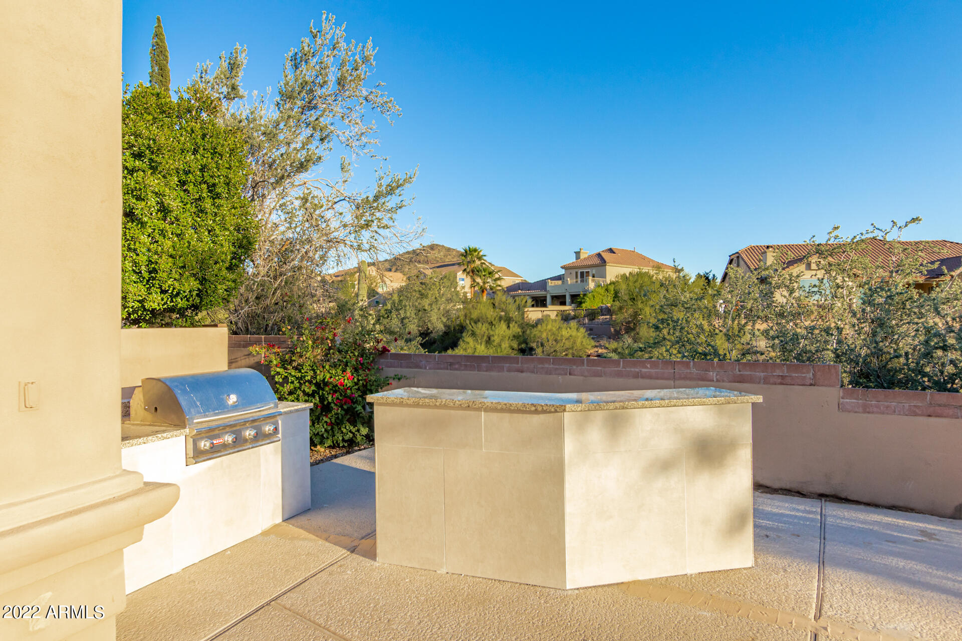 13607 East Geronimo Road Scottsdale, AZ 85259 - Photo 48 of 85 Built-in BBQ and outdoor bar.